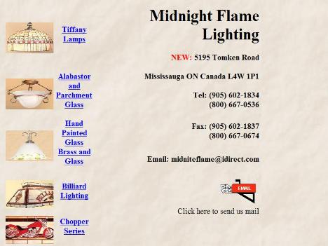 midnight flame lighting